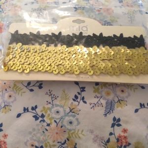 Mia Collection Gold And Black Choker Set